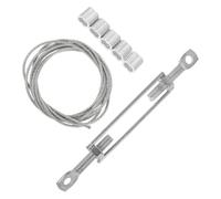 DIYEAH Juego de Fijaciones Hebilla Metálica Plateada para Andamios de Acero Inoxidable Accesorio Seguro y Estable para Plataformas y Escaleras de Andamio