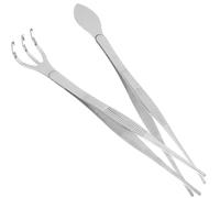 DIYEAH Juego de Herramientas para Bonsái 2 Piezas Pinzas y Rastrillo de Acero Inoxidable Herramienta Pequeña para Modelado Cuidado de Musgo y Poda de Plantas Uso Jardinería y Bonsái