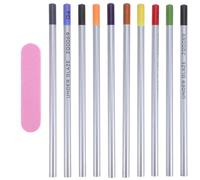 DIYEAH Juego de lápices de cerámica para esmaltado: herramienta para delinear, decorar y colorear el esmalte. Ideal para artistas de cerámica.
