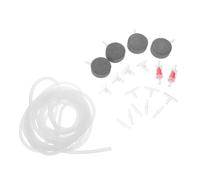 DIYEAH Juego de Tubos de Aire para Acuario de 5 M con Piedras Difusoras, Válvulas Antirretorno, Ventosas y Conectores Resistentes para Bombas de Aire, Accesorios para Oxigenación