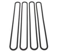 DIYEAH Juntas de Espuma para Selladora al Vacío 4 Piezas Tira de Sellado Adhesiva Cara Resistencia Alta Temperatura Repuesto para Máquina de Envasado al Vacío Accesorio Cocina Hogar