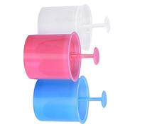 DIYEAH Kit de 3 Piezas de Plástico para Fabricar Burbujas Faciales Taza de Espuma, Material Pp y Abs, Diseño Sencillo y Funcional en Casa Color Aleatorio
