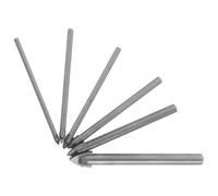DIYEAH Kit de 6 brocas para vidrio: brocas para metal, vidrio, reparación de parabrisas, porcelana, azulejos, cerámica, metal, mármol, 3/4/5/6/8/10 mm.