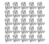 DIYEAH Kit de Reparación de Clips para Muelles de Sofá Cama 4 Agujeros 100 Piezas de Goma Suave Sujetadores Silenciosos para Sofás Seccionales Pequeños Conectores Resistentes para