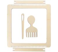 DIYEAH Kit de Telar de Plástico Instrucciones Fáciles de Seguir, Herramienta Sencilla para Tejer Tapices Creativos y Manualidades Divertidas