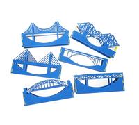 DIYEAH Kit para Proyectos Educativos para Construcción de Puente con Materiales para Enseñanza Física y Manualidades Arquitectónicas