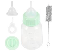 DIYEAH Kitten Feeding Bottle Set Reusable Nursing Feeder For Small Pets Lightweight Portable Puppy and Cat Feeding Tool Safe Plastic Material