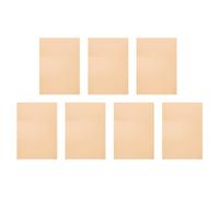 DIYEAH Láminas de Filtro de Luz de PVC Transparentes y Naranjas para Iluminación, Accesorios para Fotografía y Vídeo, Uso Profesional en Estudio y Teatro, Paquete de 7 Unidades