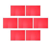 DIYEAH Láminas De PVC Transparentes y Filtros De Color para Iluminación, 7 Hojas Ligeras De Gel para Fotografía y Vídeo, Tamaño Estándar, Uso Educativo y Artístico, Kit Láminas Difusoras De Luz