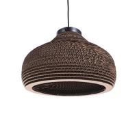 DIYEAH Lámpara de Techo de Papel Estilo Sudeste Asiático Lámpara Colgante Tipo Panal Color Natural 1 Unidad para Interiores Iluminación Decorativa para Hogar Restaurante y