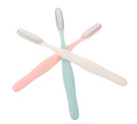 DIYEAH Lima para Pies de Acero Inoxidable 3 Piezas, Exfoliante Manual para Pedicura, Removedor Preciso de Callos y Piel Muerta entre Dedos, Raspador Eficaz para Durezas y Talones,