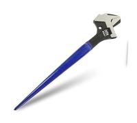 DIYEAH Llave Ajustable Pesada con Mandíbula Reversible y Especial Llave Ancha Cabeza Martillo para Reparaciones y Uso Profesional