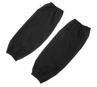DIYEAH Mangas de Brazo Impermeables para Cocina Resistentes al Aceite Elásticas y Ajustables 1 Par Negro Fundas Protectoras Prácticas para Trabajo y Limpieza Doméstica