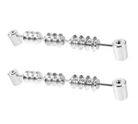 DIYEAH Marcador para Futbolín 2 Piezas, Dispositivo de Puntuación Multifuncional, Barras de Puntuación Pequeñas y Duraderas para Mesa de Fútbol, Accesorio para Juegos de Futbolín