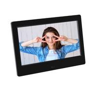 DIYEAH Marco de Fotos Digital LED Negro de 7 Pulgadas 800X480 con Reproductor de Fotos y Vídeos Álbum Electrónico Compatible con USB y Tarjetas hasta 32 GB para Escritorio y Pared