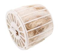 DIYEAH Material Natural para Nidos de Pájaros con Fibras de Algodón y Yute Lecho Reemplazable para Jaulas Accesorio Seguro y Duradero para Periquitos Canarios y Aves Pequeñas para Criar