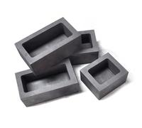 DIYEAH Matriz de Fundición en Grafito para Lingotes, Resistente a Cambios de Temperatura, Dimensiones Externas 85X45X30 MM, Apto para Metalistería y Aplicaciones Industriales