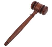 DIYEAH Mazo de Madera Sonido Claro y Diseño Práctico, Juguete para Reuniones y Subastas, Adecuado para Abogados y Líderes de Clubes Locales