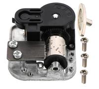 DIYEAH Mecanismo Repuesto para Caja Musical Movimiento de Relojería Accesorios para Cajas Musicales DIY Pieza de Mecanismo Estándar para Reparación y Fabricación Manivela Melodía