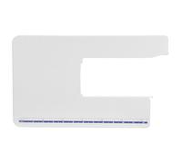 DIYEAH Mesa de Extensión para Máquina de Coser Brother Ja001 Jk17b Ja007 Jv1400, Accesorio de Plástico Resistente, Superficie Amplia para Costura y Acolchado, Extensor de Espacio