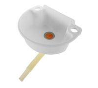 DIYEAH Mini Lavabo de Pared Estrecho de Plástico Lavabo Pequeño y Compacto para Baños Reducidos y Caravanas Diseño Colgante sin Perforaciones para Optimizar Espacios Pequeños