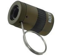 DIYEAH Mini Telescopio Portátil de Dedo 2.5X Lente de Metal y Plástico, Monocular Ligero y Fácil de Llevar para Acampar y Observar al Aire Libre