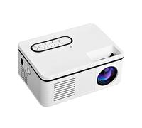 DIYEAH Miniproyector Portátil USB Proyector LED Reproductor Multimedia para Cine Casa para Salas Pequeñas