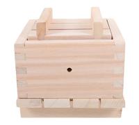 DIYEAH Molde de Madera para Prensar Tofu Casero, Herramienta para Hacer Tofu Diy, Capacidad 2-3 Libras, sin Prensa, Molde de Cuajada de Soja para Cocina Doméstica