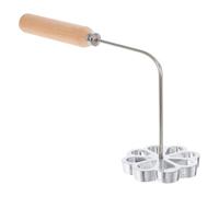 DIYEAH Molde Para Bocadillos Fritos Antiadherente Con Mango PortáTil Utensilio De Cocina Para BuñUelos Croquetas Y Snacks Ideal Para Freidora De Aire Y Cocina Casera