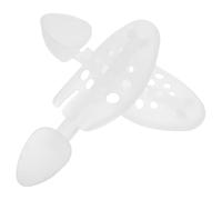 DIYEAH Moldeador de Zapatos Ajustable Mediano en Acrílico Resistente, Guardián del Calzado para Uso Doméstico, Accesorio Antideformación para Organización y Exhibición, Juego de 2 Piezas