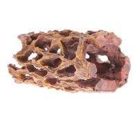 DIYEAH Nido para Camarones de Resina Diseño de Raíz de Árbol y Agujero Vacío Realista Decoración Paisajística para Acuario de 10 CM Refugio para Peces y Camarones Agua Dulce o Salada