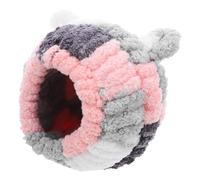 DIYEAH Nido para Loros de Felpa Gruesa Cálido para Jaula Cama Cómoda para Periquitos y Ninfas Diseño Seguro y Fácil Limpieza para Criar y Dormir Aves Pequeñas