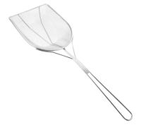 DIYEAH Pala para Arena de Reptiles de Acero Inoxidable Resistente y Práctica para Limpiar Sustrato Terrarios y Cajas de Reptiles Cuchara Pequeña para Filtrar Arena Fina y Residuos