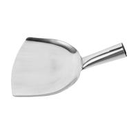 DIYEAH Pala para Cenizas de Chimenea de Acero Inoxidable 17 MM Grosor 19 CM Tamaño 2 Herramienta Manual para Limpieza de Carbón y Estufas de Leña Accesorio Resistente al Calor para