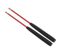 DIYEAH Palos de Diábolo Resistentes Varilla de Fibra de Vidrio Sólida y Diseño de Orificio para Hilo, 1 Par Fáciles de Transportar para Practicar Diabolo y Mejorar Destrezas