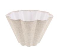 DIYEAH Pantalla de Lámpara de Mesa Beige con Diseño Scalloped Cubierta Retro de Tela Tipo Lino Difusor de Luz Suave para Dormitorio Salón y Mesita de Noche Pantalla Sustituta Estilo