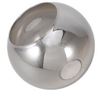 DIYEAH Pantalla de Lámpara Esférica de Cristal Ámbar Grande Semicircular de Gran Diámetro Reemplazo para Lámparas de Techo y Apliques de Pared Cubierta Antipolvo para Sala de Estar y