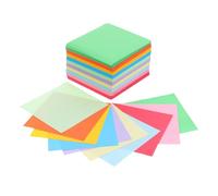 DIYEAH Papel Cuadrado de Origami Doble Cara 7x7 Cm 10 Colores para Manualidades Niños y Adultos Bricolaje Escolar Decoración Fiesta Libre