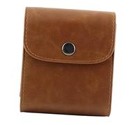 DIYEAH Paquete de Fotos Bolsa para Guardar Fotos Bolso de Cuero Funda para Accesorios de cámara Bolsa de fotografía Bolsa de Almacenamiento de Fotos Mini Bolsa de Fotos Coffee