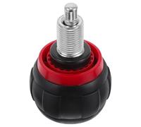 DIYEAH Pasador de Tracción Perilla de Resorte 58 MM Negro y Rojo, Adecuado para Máquinas de Gimnasio y Bicicletas de Ciclismo Indoor, Uso Doméstico y Profesional