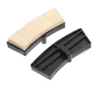 DIYEAH Pastillas de Freno para Bicicleta Estática, Zapatas de Freno Antideslizantes Resistentes al Desgaste, Par de Discos para Ciclismo Indoor, Accesorios para Máquina Estilo Aleatorio