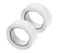 DIYEAH - Pegatinas redondas transparentes de sellado 2 rollos de 20 mm 1000 etiquetas adhesivas en rollos para decoración y etiquetas de papel