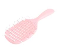 DIYEAH Peine Ancho Hogar Desenredante para Cabello Rizado, Material Abs Función de Masaje del Cuero Cabelludo, Uso Dual para Cabello Húmedo y Seco