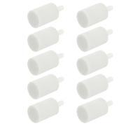 DIYEAH Piedra de Aire de Bola para Acuario 10piezas Efecto de Oxigenación, Material Corindón Blanco, Adecuado para Peceras y Sistemas Hidropónicos