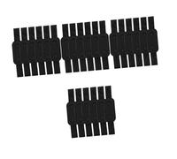 DIYEAH Piezas Estuche para bolígrafos con Correa portalápices de Malla Lindo portalápices para Escritorio Equipo Estuche boligrafos Estuche para rotuladores Mangas de Pluma de PU Black