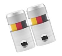 DIYEAH Pintura Facial Bandera Alemania Kit 2 Pigmentos Maquillaje Facial Accesorios Festivos Pintura Corporal Herramientas Kit Pigmentos Para Eventos