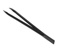 DIYEAH Pinzas Negras de Metal para Joyería Punta Alargada, Control Mejorado y Precisión en Agarre Hacia Adentro, Ideales para Curvas de Anillos en Talleres de Fabricación