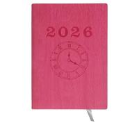DIYEAH Planificador Semanal 2026 Diario 2026 A6 Tapa De Pu Tamaño De Bolsillo Calendario Libro Con Secciones Semanales Y Mensuales Cuaderno De Gestión Del Tiempo Para Uso En La Oficina