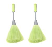 DIYEAH Plumero para Limpieza de Teclados de Escritorio 2 Piezas Cepillo Limpiador Antiestático para Polvo Fibra y Metal Adecuado para Oficina y Uso Doméstico