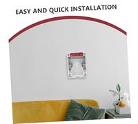 DIYEAH Protector Transparente para Interruptor Manual Resistente para Pulsador de Alarma Uso Interior y Exterior Instalación y Diseño